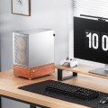 Obudowa PC Jonsbo T7, Midi-Tower, mATX, Szkło Hartowane - srebrne - 2885688