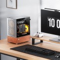 Obudowa PC Jonsbo T7, Midi-Tower, mATX, Szkło Hartowane - srebrne - 2885680