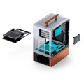 Obudowa PC Jonsbo T7, Midi-Tower, mATX, Szkło Hartowane - srebrne - 2885678