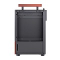 Obudowa Jonsbo T6, Mini-Tower, Mini-ITX, Tempered Glass, Holz - czarna - 2885731