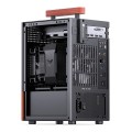 Obudowa Jonsbo T6, Mini-Tower, Mini-ITX, Tempered Glass, Holz - czarna - 2885726