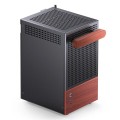 Obudowa Jonsbo T6, Mini-Tower, Mini-ITX, Tempered Glass, Holz - czarna - 2885712