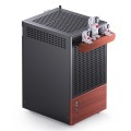 Obudowa Jonsbo T6, Mini-Tower, Mini-ITX, Tempered Glass, Holz - czarna - 2885710