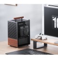 Obudowa Jonsbo T6, Mini-Tower, Mini-ITX, Tempered Glass, Holz - czarna - 2885708