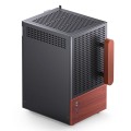 Obudowa Jonsbo T6, Mini-Tower, Mini-ITX, Tempered Glass, Holz - czarna - 2885713