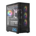 Obudowa Modecom Volcano AQ400 ARGB MIDI czarna - 2885835