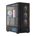 Obudowa Modecom Volcano AQ400 ARGB MIDI czarna - 2885825