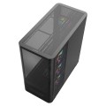 Obudowa Modecom Volcano AQ400 ARGB MIDI czarna - 2885839
