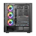 Obudowa Modecom Volcano AQ400 ARGB MIDI czarna - 2885829