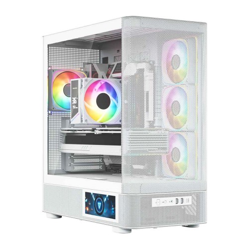 Obudowa Modecom Volcano AQ400 ARGB MIDI biała - 2885852