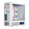 Obudowa Modecom Volcano AQ400 ARGB MIDI biała - 2885844