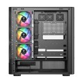Obudowa Modecom Volcano AQ500 ARGB MIDI czarna - 2885868