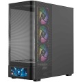 Obudowa Modecom Volcano AQ500 ARGB MIDI czarna - 2885863