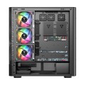Obudowa Modecom Volcano AQ500 ARGB MIDI czarna - 2885861