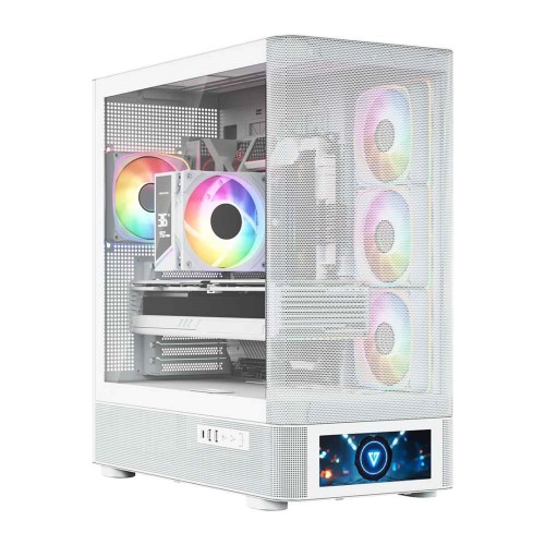 Obudowa Modecom Volcano AQ500 ARGB MIDI biała - 2885882