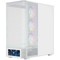 Obudowa Modecom Volcano AQ500 ARGB MIDI biała - 2885876