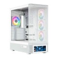 Obudowa Modecom Volcano AQ500 ARGB MIDI biała - 2885873