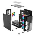 SAVIO OBUDOWA PC RAPTOR X1 ARGB SAVGC-RAPTORX1 (WYPRZEDAŻ) - 2885930