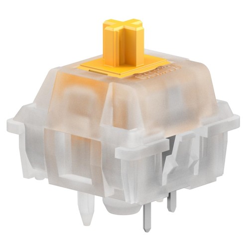 Glorious Panda Silent Switches, mechaniczne, 5-pinowe, dotykowe, MX-Stem, 50g - nasmarowane, 36 sztuk - 2886127