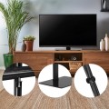 MACLEAN UNIWERSALNY STOJAK DO TV NA SZAFKĘ RTV PODSTAWKA, MAX. 40KG, MAX. VESA 600X400, DLA TV 32-75" MC-386 (WYPRZEDAŻ) - 2887518