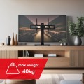 MACLEAN UNIWERSALNY STOJAK DO TV NA SZAFKĘ RTV PODSTAWKA, MAX. 40KG, MAX. VESA 600X400, DLA TV 32-75" MC-386 (WYPRZEDAŻ) - 2887514