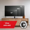 MACLEAN UNIWERSALNY STOJAK DO TV NA SZAFKĘ RTV PODSTAWKA, MAX. 40KG, MAX. VESA 600X400, DLA TV 32-75" MC-386 (WYPRZEDAŻ) - 2887517