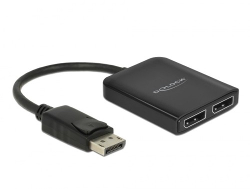 DeLOCK DisplayPort 1.4 Splitter 1 x DisplayPort w 2 x DisplayPort MST - 2892034