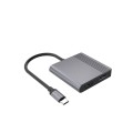 GEMBIRD ADAPTER USB-C DO HDMI + DP 4K 60HZ, CZARNY - 2892049