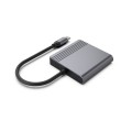 GEMBIRD ADAPTER USB-C DO HDMI + DP 4K 60HZ, CZARNY - 2892052