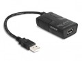 DeLOCK Izolator USB 2.0 Typu-A męski na żeński z izolacją 5 kV dla linii przesyłu danych - 2892077