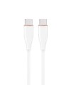 GEMBIRD KABEL USB TYP-C POWER DELIVERY (PD) 60 W, "PREMIUM SILICON", OPLOT SILIKONOWY, 1.5 M, BIAŁY - 2892220