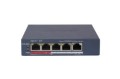 Hikvision Pro Series DS-3E1105P-EI/M Zarządzany Fast Ethernet (10/100) Obsługa PoE Szary - 2892802
