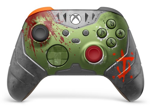 Microsoft Xbox kontroler bezprzewodowy DOOM ED. - 2893890