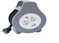 MONTIS PRZEDŁUŻACZ DOMOWY ZWIJANY Z DWOMA GNIAZDAMI USB TYPU A+C 10M SZARY MT188 - 2894364