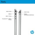 HP OmniBook 7 16-az0222nw Core 5 210H 16"2K 300nits AG 16GB DDR5 5200 SSD512 Intel Graphics Cam 5 Mpx IR 70Wh Win11 Glacial Silver 2Y - 2895096
