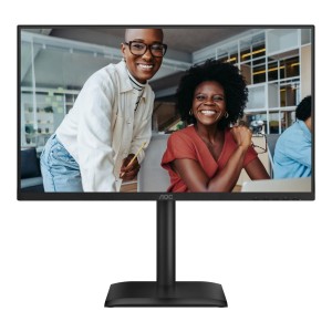 AOC 24E4U monitor komputerowy 60,5 cm (23.8") 1920 x 1080 px Full HD LED Czarny