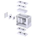Obudowa JONSPLUS MATX Handle Case Z20 - biała - 2897556