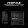 Obudowa Corsair 3500X LXR LINK Tempered Glass Mid-Tower, Black - 2897631