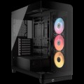 Obudowa Corsair FRAME 4500X RS-R ARGB Tempered Glass Mid-Tower, Black - 2897639