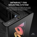 Obudowa Corsair FRAME 4500X LX-R RGB Tempered Glass Mid-Tower, Black - 2897648