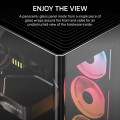 Obudowa Corsair FRAME 4500X LX-R RGB Tempered Glass Mid-Tower, Black - 2897645