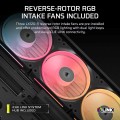 Obudowa Corsair FRAME 4500X LX-R RGB Tempered Glass Mid-Tower, Black - 2897647