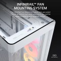 Obudowa Corsair FRAME 4500X LX-R RGB Tempered Glass Mid-Tower, White - 2897659