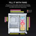 Obudowa Corsair FRAME 4500X LX-R RGB Tempered Glass Mid-Tower, White - 2897660