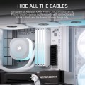 Obudowa Corsair FRAME 4500X LX-R RGB Tempered Glass Mid-Tower, White - 2897661