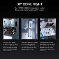 Obudowa Corsair FRAME 4500X LX-R RGB Tempered Glass Mid-Tower, White - 2897664