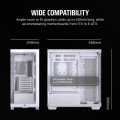 Obudowa Corsair 3500X RSR ARGB Tempered Glass Mid-Tower, White - 2897677