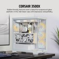 Obudowa Corsair 3500X RSR ARGB Tempered Glass Mid-Tower, White - 2897673
