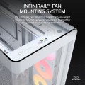 Obudowa Corsair FRAME 4500X RS-R ARGB Tempered Glass Mid-Tower, White - 2897684