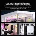 Obudowa Corsair 3500X LXR LINK Tempered Glass Mid-Tower, White - 2897693